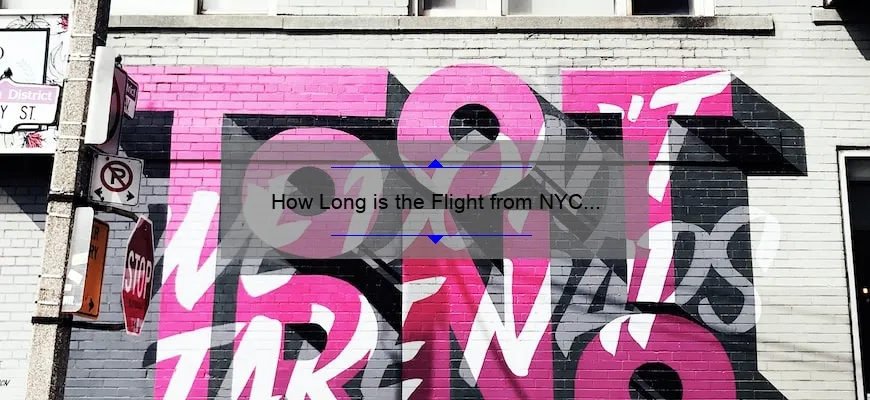 How Long is the Flight from NYC to Toronto?