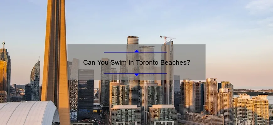 Can You Swim in Toronto Beaches?